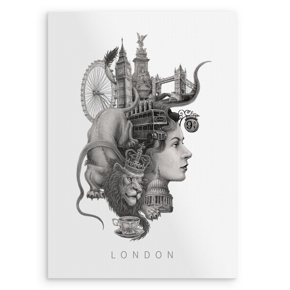 Kép London Fekete-fehér