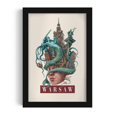 Fekete keretes kép Varsói kiadás