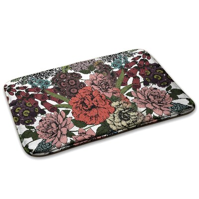 Gyerek szőnyeg Afrikai állatok és trópusi növények.