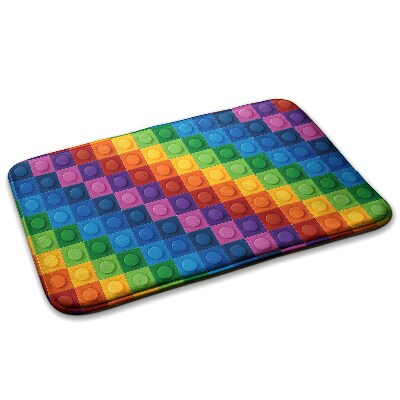 Konyhai szőnyeg Színes LEGO blokkok