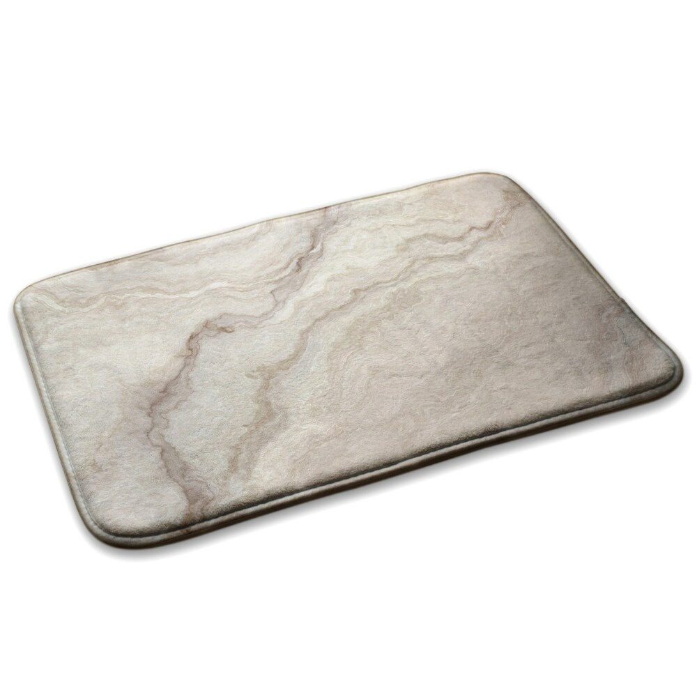 Konyhai szőnyeg Márványminta bézs árnyalatokban