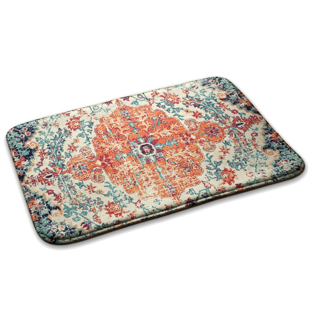 Gyerek szőnyeg Keleti szimmetrikus virágminta