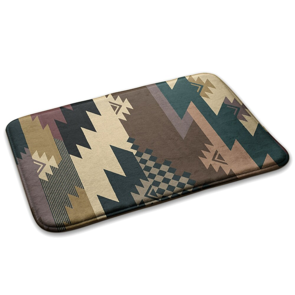 Szőnyeg Azték stílusú geometrikus minták