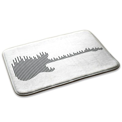 Gyerek szőnyeg Gitár hullámokkal