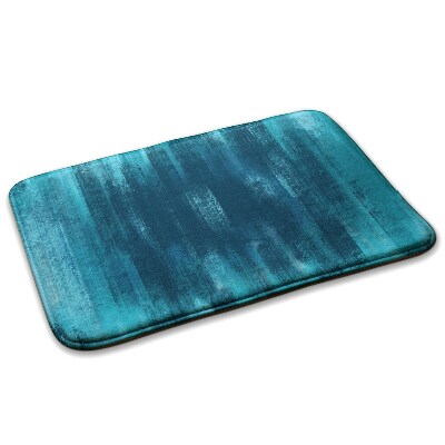 Konyhai szőnyeg Kék gradiens csíkok