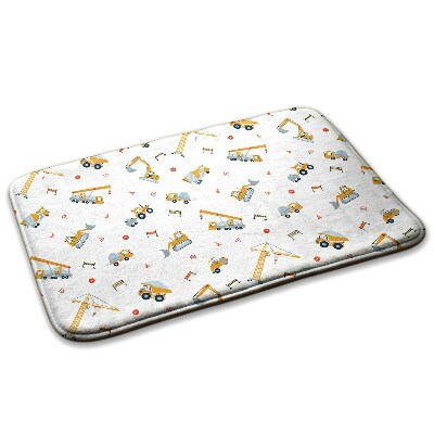 Gyerek szőnyeg Építőipari gépek