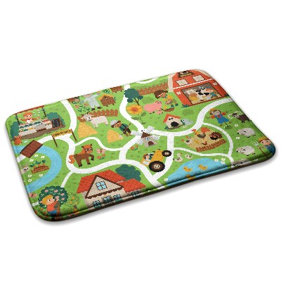 Konyhai szőnyeg Farm gyerekekkel