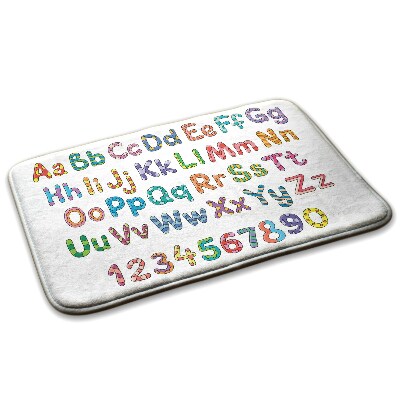 Gyerek szőnyeg Betűk és számok