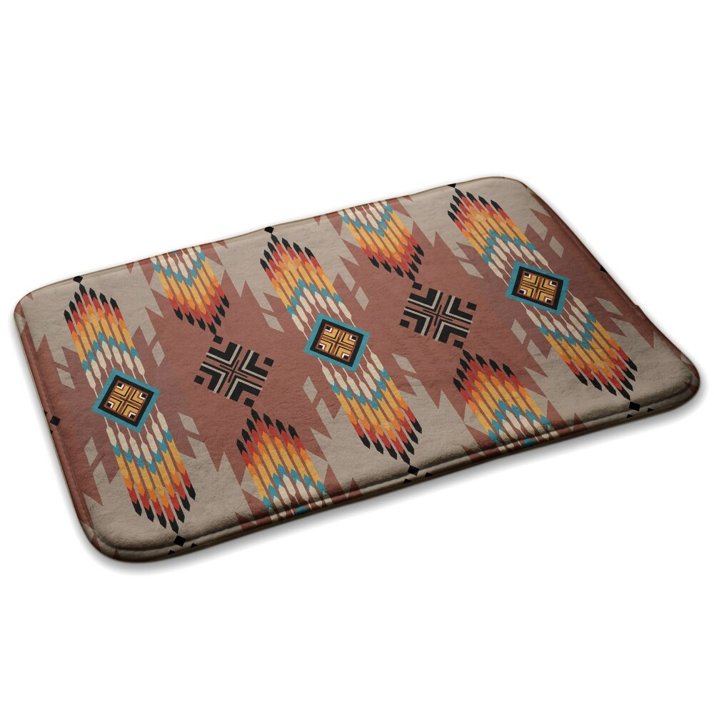 Szőnyeg Geometrikus formák és absztrakt minták.