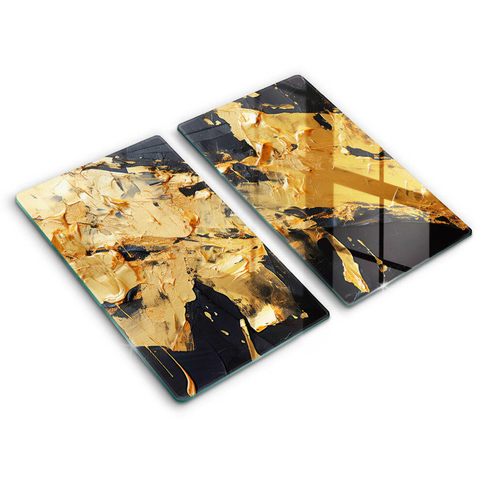 Üveg vágódeszka Elegáns festék textúra 2 darab