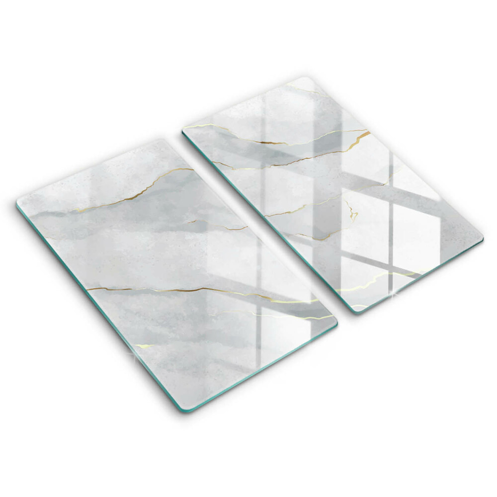 Edzett üveg vágódeszka Kő textúra 2 darab