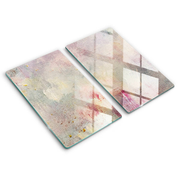 Üveg vágódeszka Háttér festék textúra 2 darab