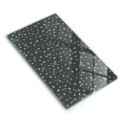 Üveg vágódeszka fényképpel Dekoratív kő