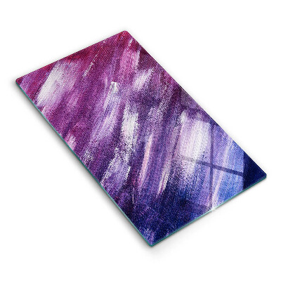 Üveg vágódeszka fényképpel Absztrakt festék