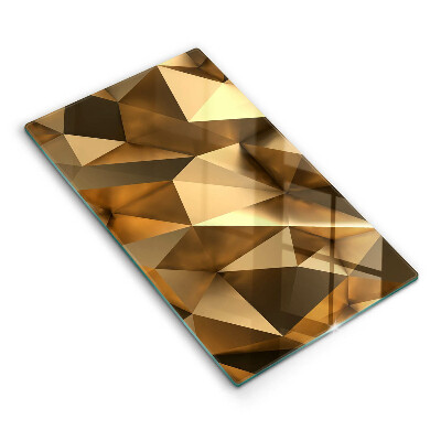 Üveg vágódeszka fényképpel Háttér absztrakt textúra