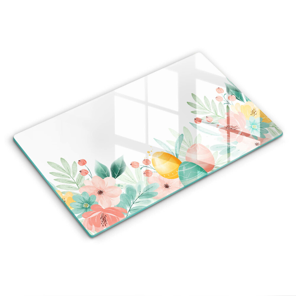 Üveg vágódeszka Húsvéti tojások