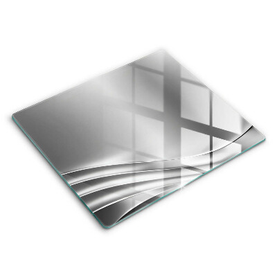 Edzett üveg vágódeszka 60x52 cm Fémszerkezet