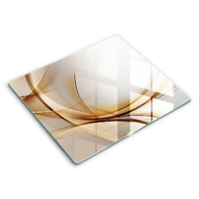 Edzett üveg vágódeszka 60x52 cm Absztrakt formák