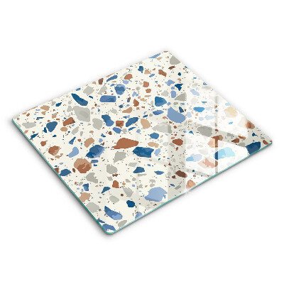 Edzett üveg vágódeszka 60x52 cm Dekoratív kőedények