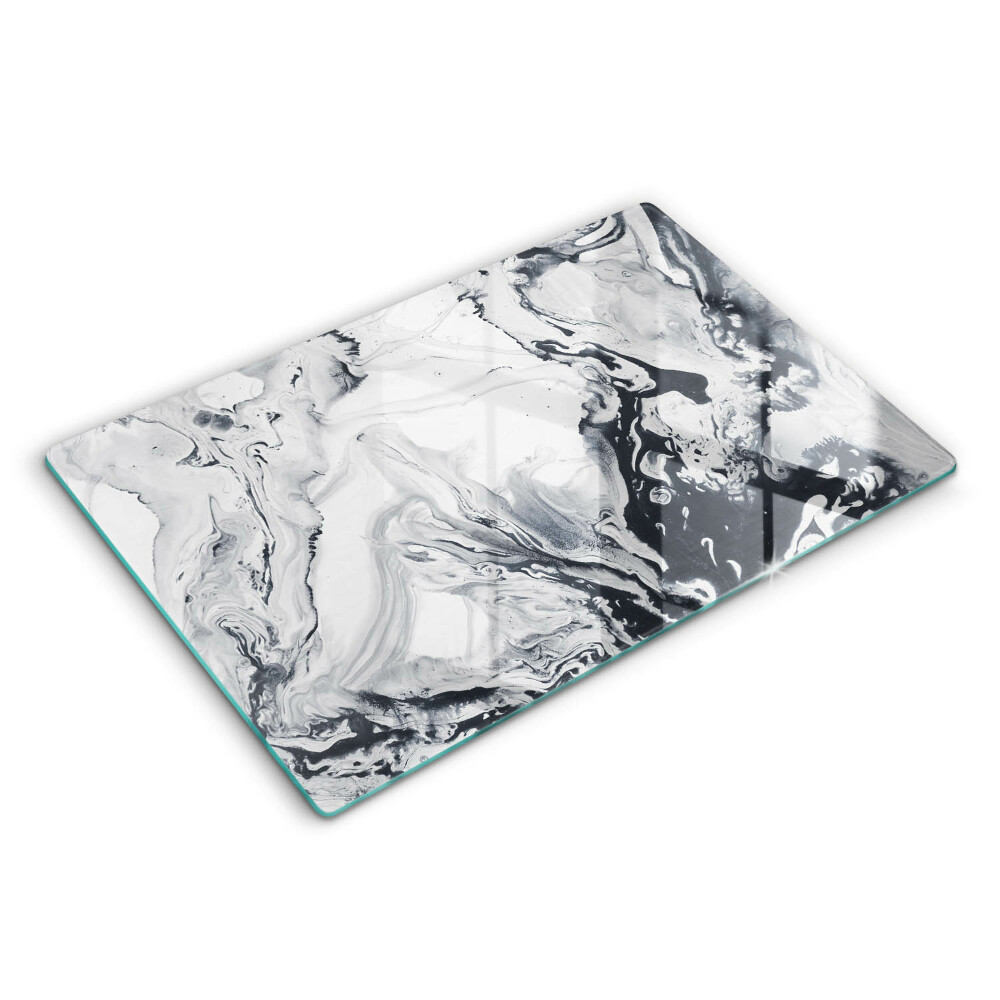 Üveg vágódeszka fényképpel 80x52 cm Absztrakt tinta