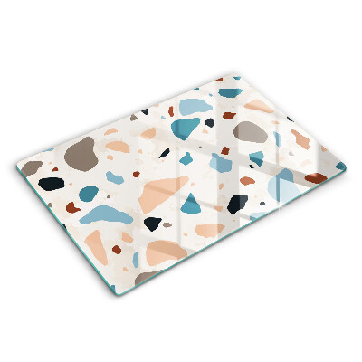 Üveg vágódeszka fényképpel 80x52 cm Dekoratív kőedény