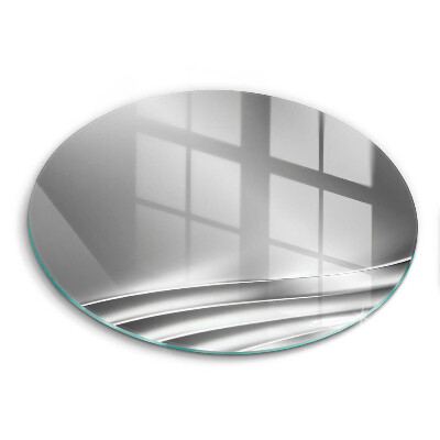 Üveg vágódeszka kerek Fém szerkezet