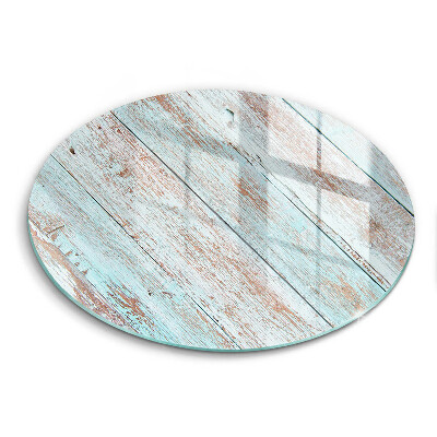 Üveg vágódeszka kerek Régi vintage deszkák