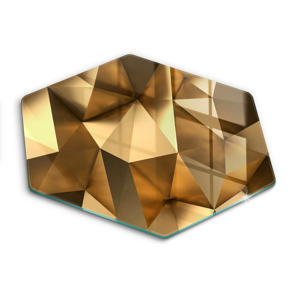 Üveg vágódeszka fényképpel hatszögletű Háttér absztrakt textúra