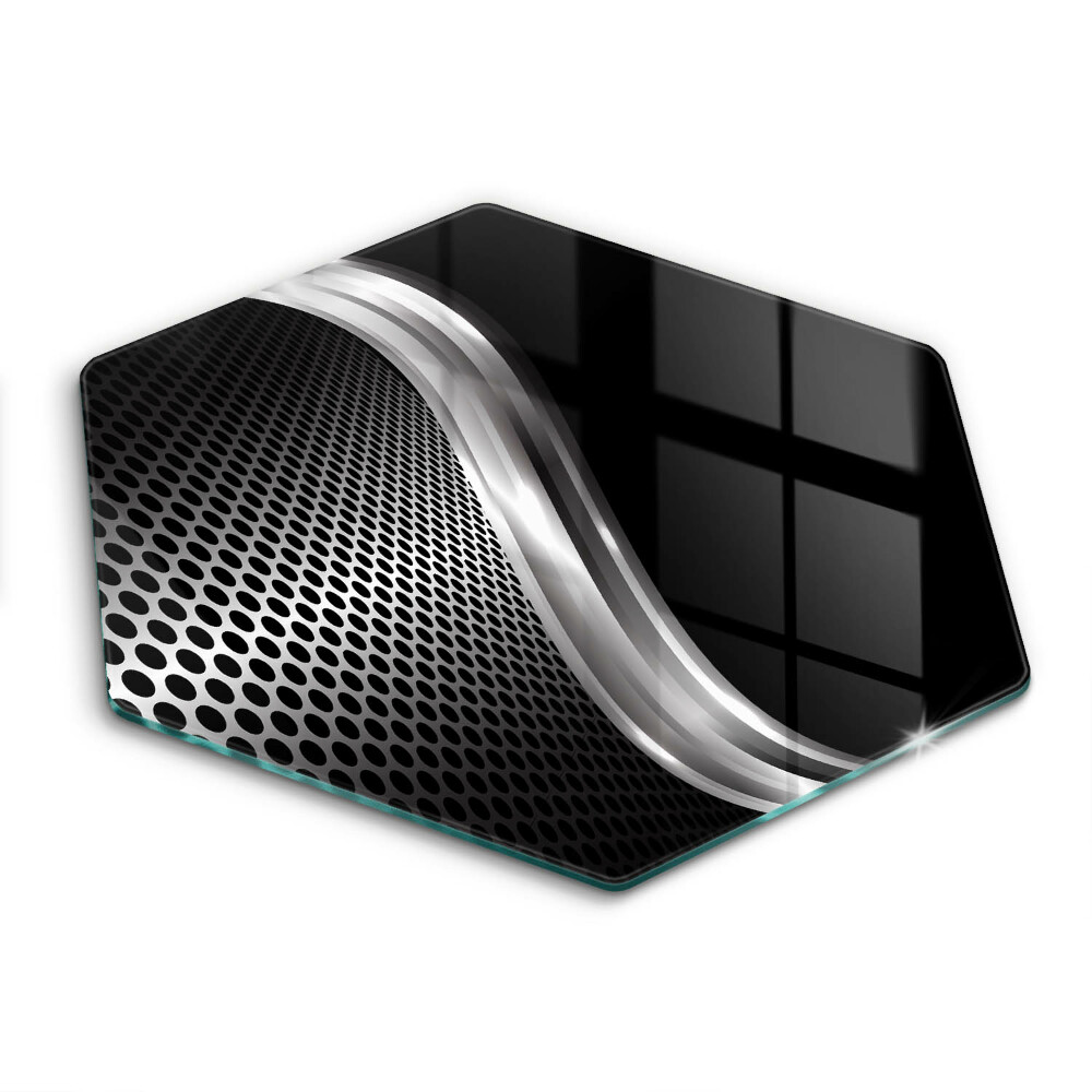 Üveg vágódeszka hatszögletű Fémszerkezet