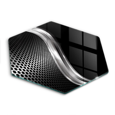 Üveg vágódeszka hatszögletű Fémszerkezet