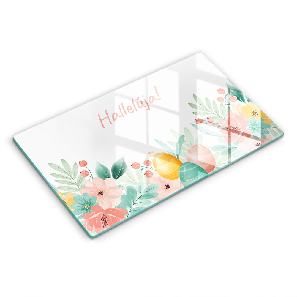 Üveg vágódeszka Motívum: Ünnepi Alleluja!