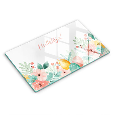 Üveg vágódeszka Motívum: Ünnepi Alleluja!