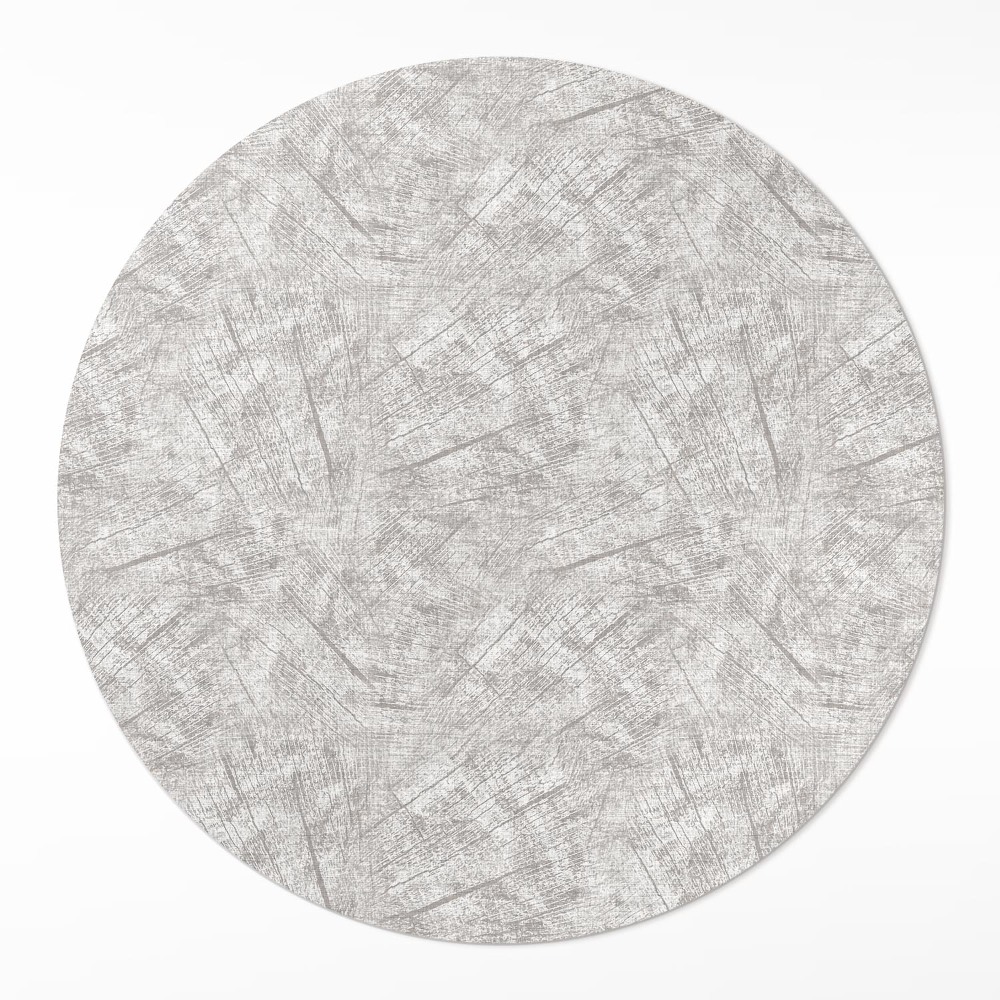 Kerek műanyag szőnyeg Absztrakt minta szövet utánzat