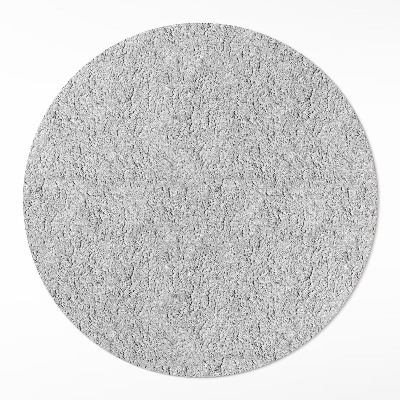 Kerek pvc szőnyeg Durva textúrájú divatos kő
