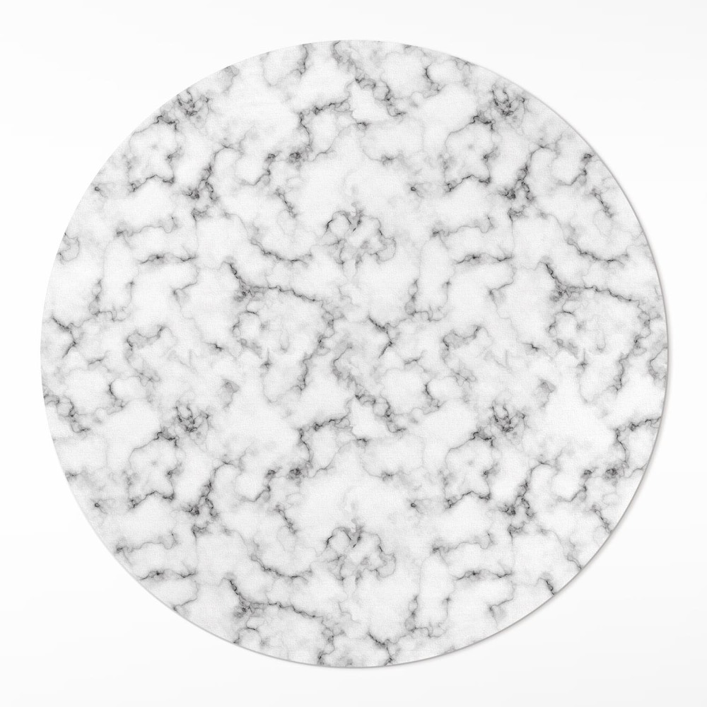 Kerek pvc szőnyeg Absztrakt kő stílusos márvány