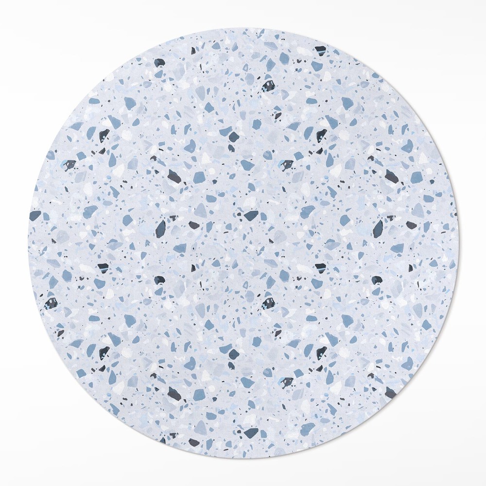 Kerek pvc szőnyeg Kőcserép elegáns kőedény