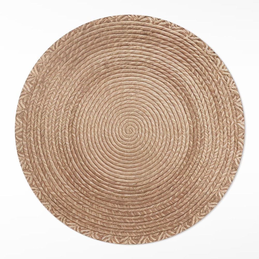 Kerek vinil szőnyeg Sznurkowa geometria