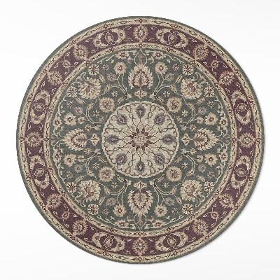 Kerek pvc szőnyeg Zawiłe perskie wzory