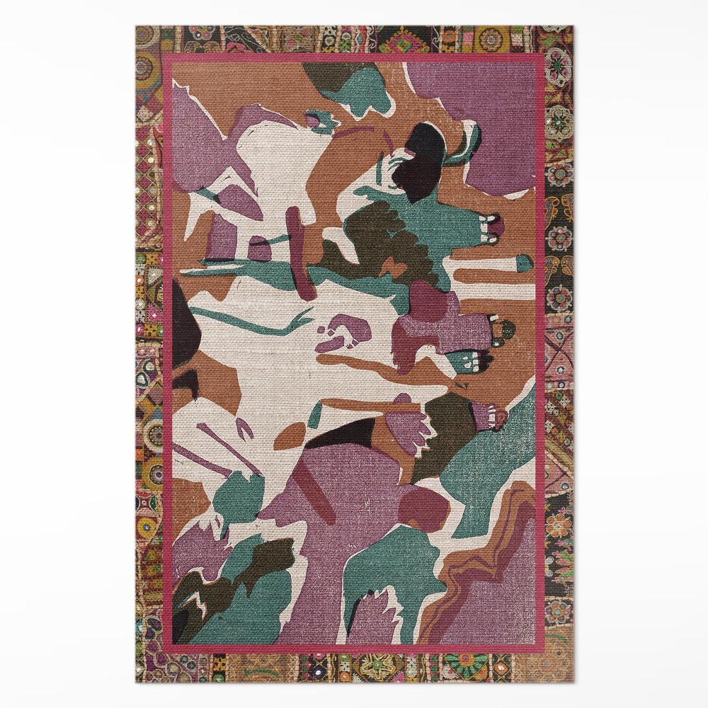 Mosható futószőnyeg Absztrakt tónusok Wassily Kandinszkijtól