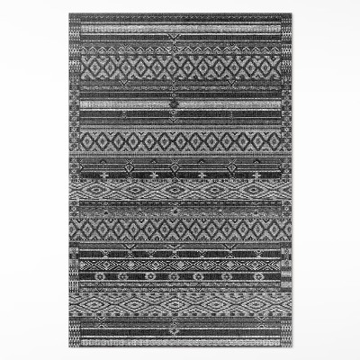 Mosható futószőnyeg Kis rombuszok textilutánzat