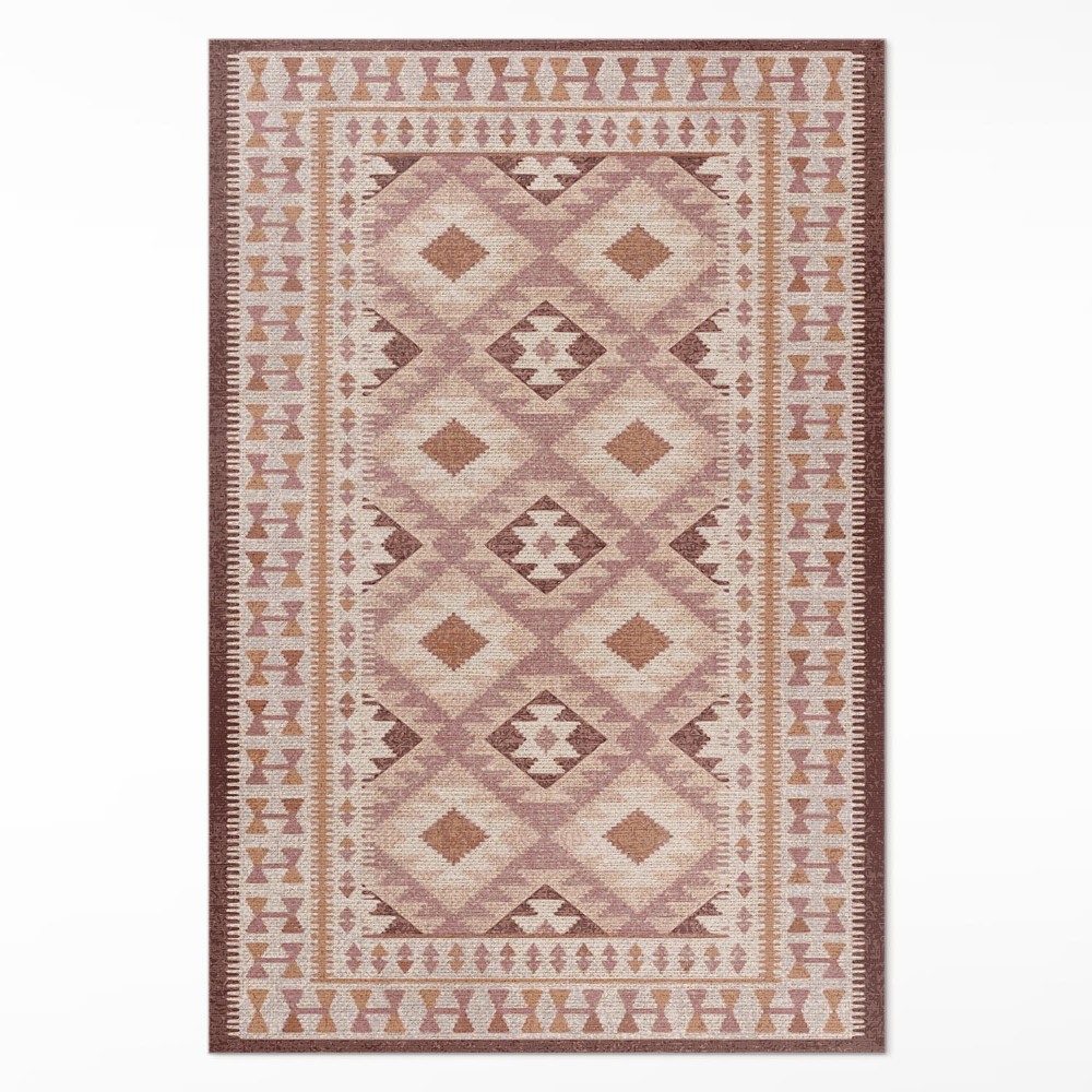 Mosható futószőnyeg Vintage design dekoratív szövet utánzat