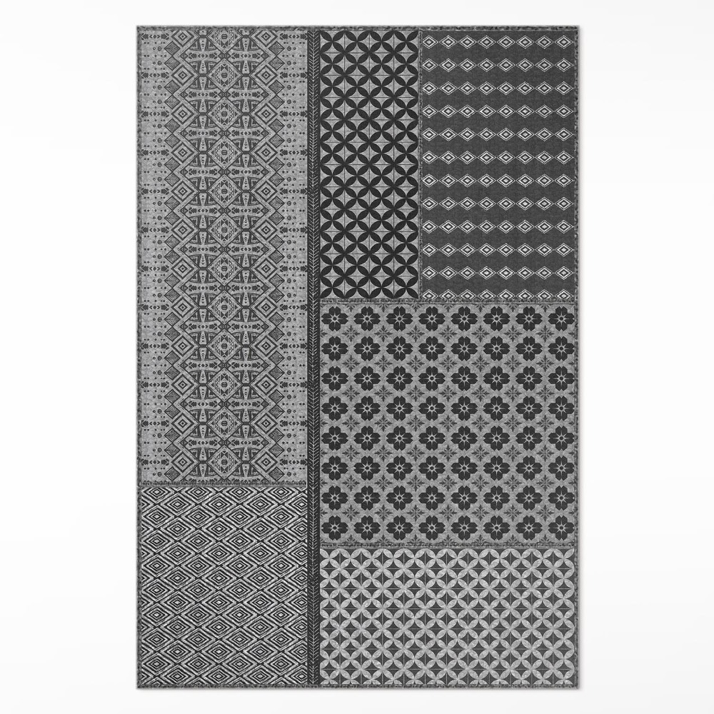 Pvc szőnyeg Azték stílusú szövetminta utánzat