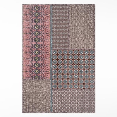 Pvc futószőnyeg Azték minta utánzat mintás textil