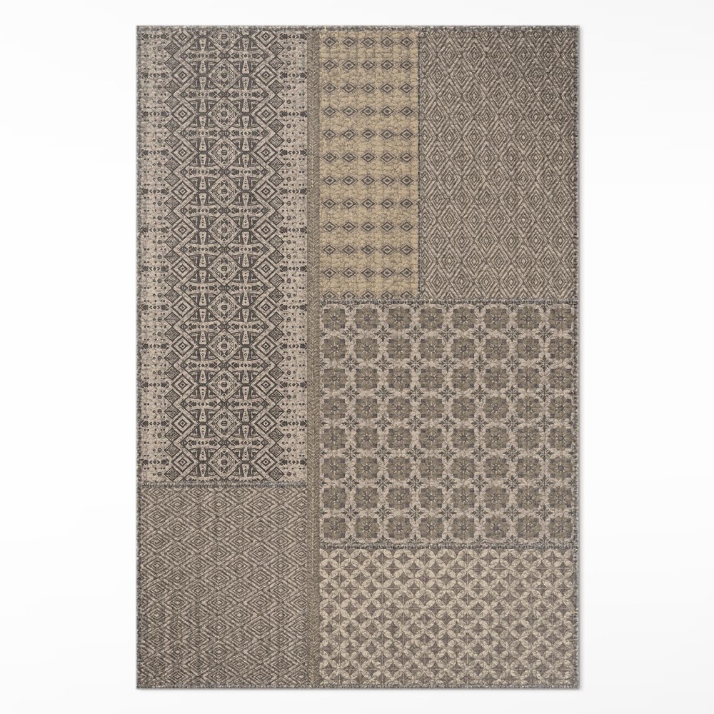 Mosható futószőnyeg azték minta utánzat díszített szövet