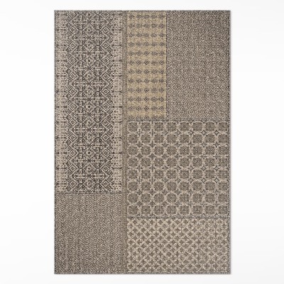 Mosható futószőnyeg azték minta utánzat díszített szövet