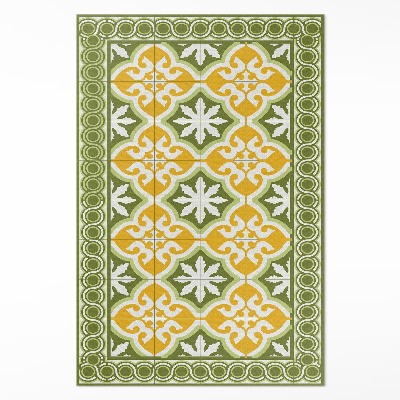 Műanyag szőnyeg Klasszikus csempe fényes mozaik