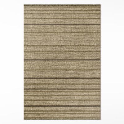 Mosható futószőnyeg Csíkok szöveten boho vintage stílusban