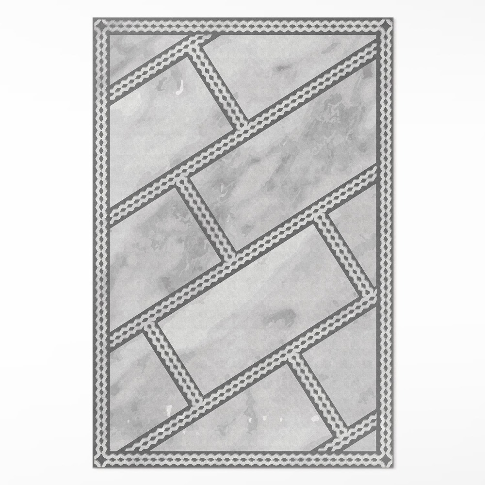 Mosható futószőnyeg Dekoratív könnyű márvány csempe