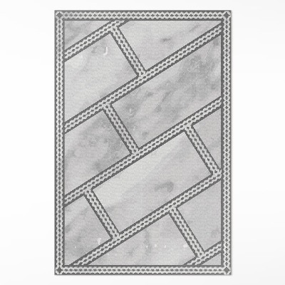 Mosható futószőnyeg Dekoratív könnyű márvány csempe