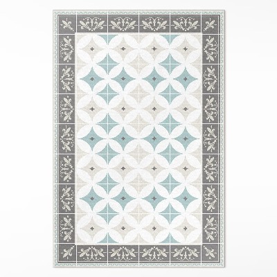 Mosható futószőnyeg Skandináv körök pasztell mozaik